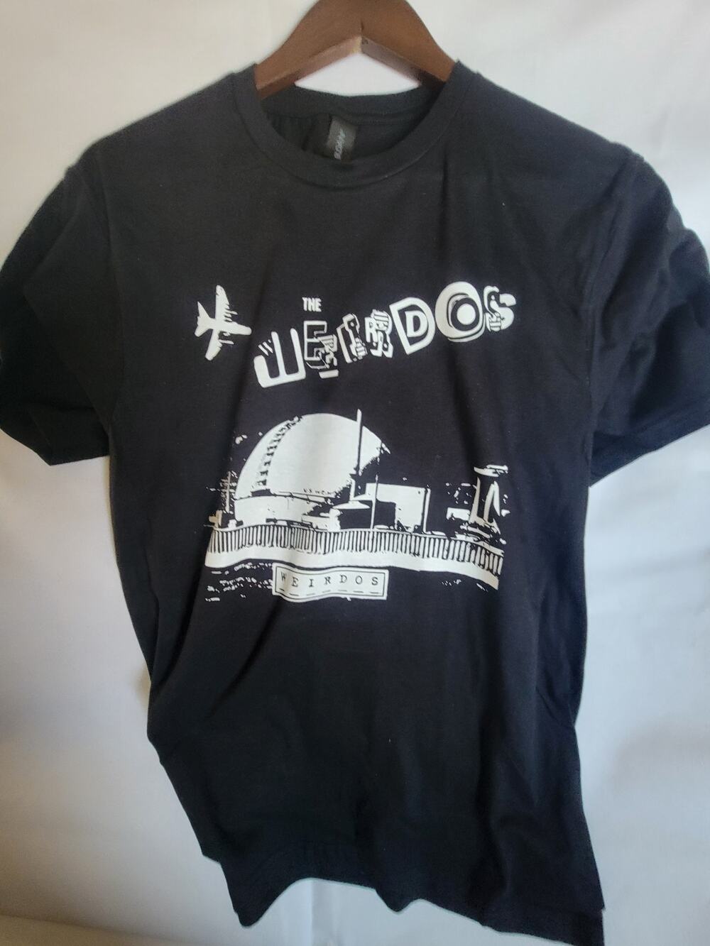 the Weirdos  band t shirt  Medium black